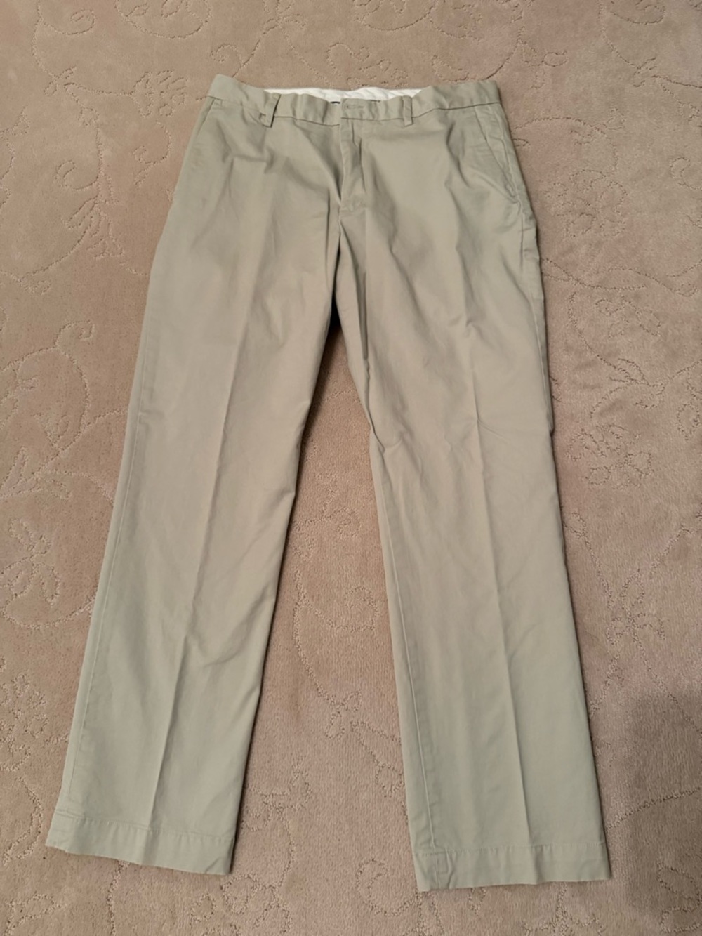 TWO PAIRS Ralph Lauren Men's Khaki Straight Chinos - Tan